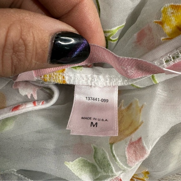 Y2K Victorias Secret Sheer Floral backless slip - Picture 9 of 9